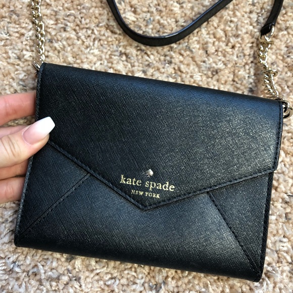 Kate Spade Black Crossbody/Clutch - Picture 2 of 6